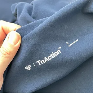 TNA Workout Leggings high rise flare pockets womens Navy Blue (small) activewear thumbnail 2