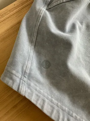 Lululemon Inner Glow Short 3" Washed Chambray 6 thumbnail 3