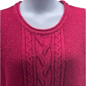 LL Bean Roll Neck Sweater Large‎ Pink thumbnail 3