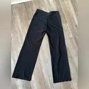 Nike Dri-FIT Black Yoga Pants Sweatpants Flare Leggings Comfy Size S 4 6 thumbnail 6