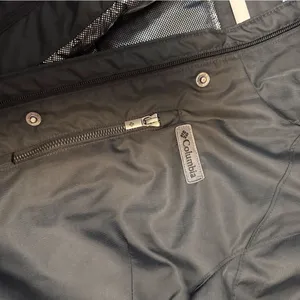 Columbia Women's Dark Gray Hooded Ski Jacket thumbnail 3