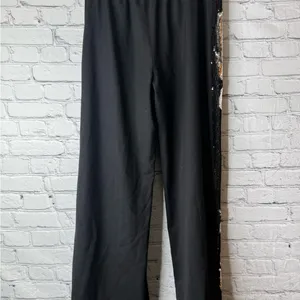 Milly Black Sequin women’s pants size medium thumbnail 12