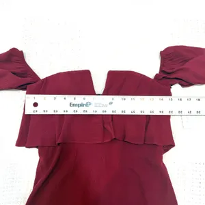 new Lovers + Friends small Primrose off shoulder v neck mini dress D1 3489 thumbnail 4