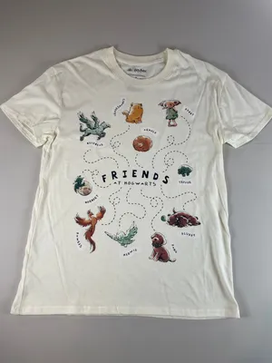 Harry Potter Graphic Tee Cream Size M New Without Tag thumbnail 1