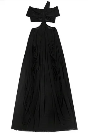 SheIn Black cut out dress thumbnail 2