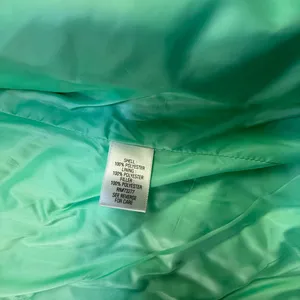 Tek Gear Women's Warm Tek Quilted Puffer Jacket Aqua Green Space Dye thumbnail 6