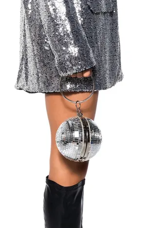Brand New Akira Raise A Glass Disco Ball Purse thumbnail 1