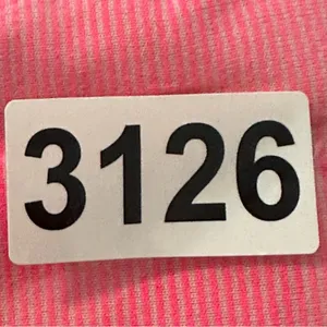 Lululemon Women’s Size 6 Wee Stripe Dine Flash Pink Daily Racerback Tank Top thumbnail 5