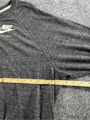 Nike Just Do It Crewneck Sweatshirt Gray Speckled 3XL Pullover Logo thumbnail 7