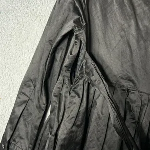 Womens Dress S Black Long Sleeve Collared Witchy Dark Moody Mystical‎ Pleated thumbnail 5