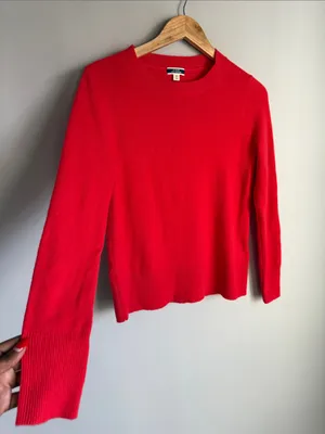 J Crew Cashmere classic-fit crewneck sweater XS thumbnail 5