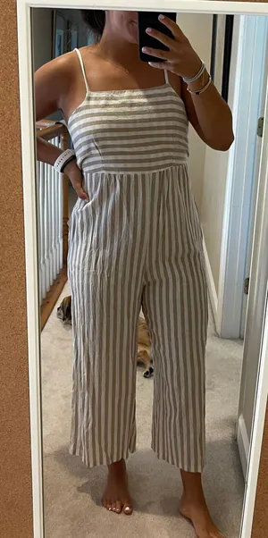 Botique Jumpsuit Tan Size M thumbnail 1