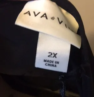 Ava & Viv Black Blouse thumbnail 4