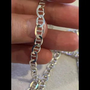 Necklace 925 sterling silver chain 15.51g lot d5 thumbnail 4