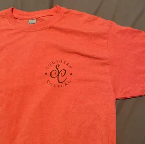 Southern Couture Coral T-Shirt thumbnail 1