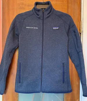 Patagonia Women’s Better Sweater Fleece Utility Blue Full Zip Up Jacket thumbnail 1