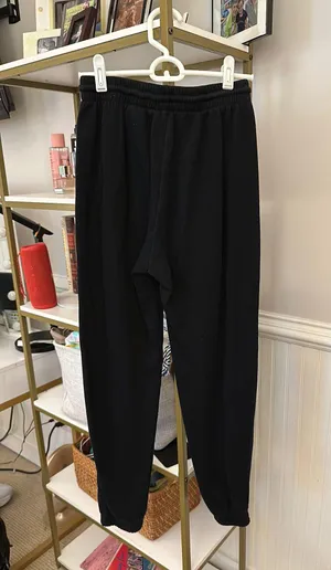 H&M Black Sweatpants thumbnail 2
