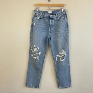 AGOLDE Fen High Rise Relaxed‎ Taper in Wander Size 30 thumbnail 2