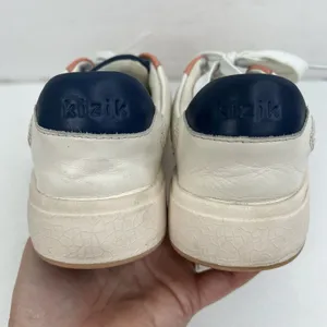 Kizik Vegas Clover Men’s 4.5 Women’s 6 Hands Free Shoes Sneakers Coral‎ Cream thumbnail 10