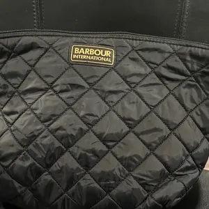 Barbour International Quilted Black Clutch thumbnail 4