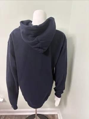 College Corner UNCW Wilmington hoodie navy blue champion medium thumbnail 3