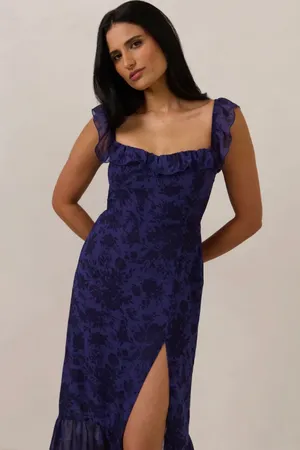 Park & Fifth Renfrew Dress White Floral thumbnail 3