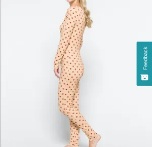Free People SMALL Home Alone Long Johns In Warm Combo BNWTS thumbnail 3