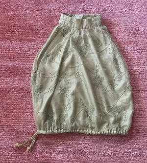 Handmade Women’s Beautiful Top Embroidered With Beads XS thumbnail 1