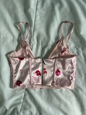 Acadia Bustier White Fox Boutique Top thumbnail 3
