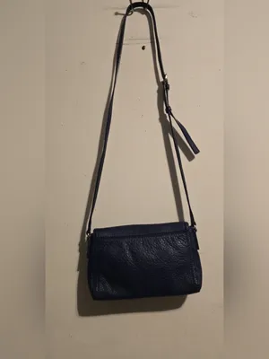kate spade navy pebbled leather zipper wallet with gold hardware thumbnail 2