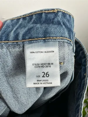 Hidden Jeans Cargo Wide Leg Jeans 26 NWT Low Rise Utility Zip‎ Pocket Denim thumbnail 11