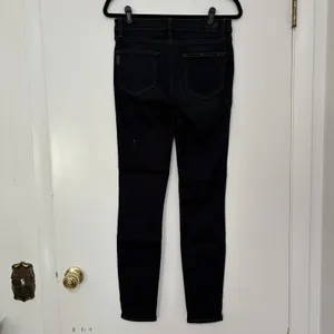PAIGE Hoxton Ultra Skinny Jeans Vista Denim Women's 29 Dark Blue Wash High Rise thumbnail 5