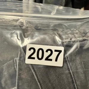 2027‎ | NWT Flamingals High Rise Straight Leg Faded Charcoal Jeans Women M thumbnail 8