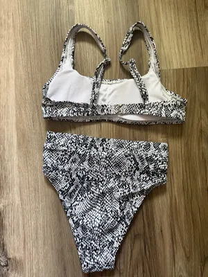 Xhilaration Snake Print Bikini Set thumbnail 3