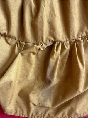 Chicwish Taupe Eyelet Tiered Long Sleeve Dress thumbnail 3