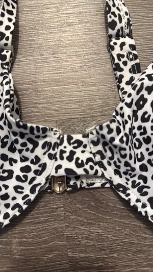 SHEIN leopard bikini thumbnail 5
