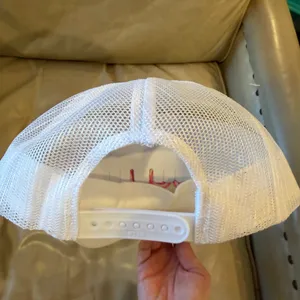 Ascot + Hart white “Happy Hour” trucker hat! Never worn! thumbnail 4