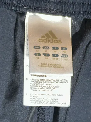 Navy Blue Adidas Thin Sweatpants Size XL thumbnail 7