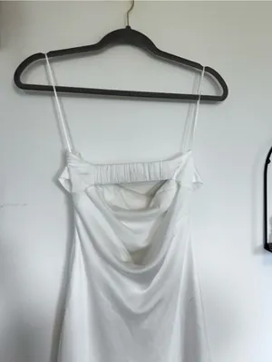 NWT Princess Polly White Phillipa Mini Dress Strapless Cut Out Mini Dress Size 0 thumbnail 4