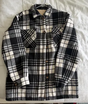 Plaid Sherpa Jacket Multiple thumbnail 1