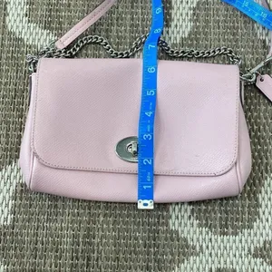 Coach cross, grain leather, mini rugby, Crossbody thumbnail 3