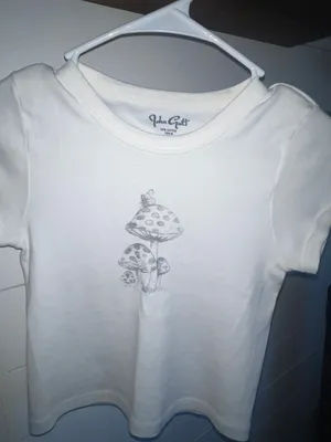 Brandy Melville white fairy tshirt thumbnail 1