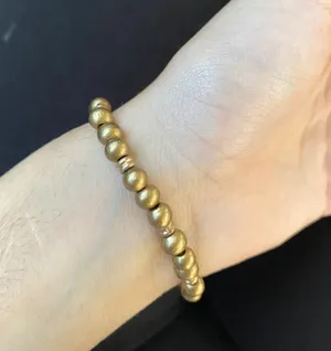 Madewell NWOT simple beaded cold stretch bracelet thumbnail 2