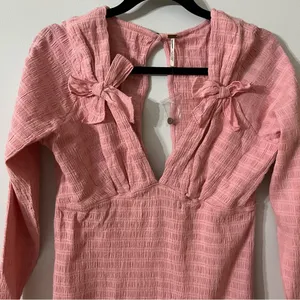 NWOT Free People Women's Palina Mini Dress Sz L thumbnail 5