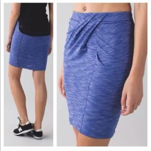 Lululemon & Go Where To Skirt Cobalt Blue thumbnail 3