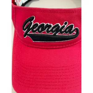 Georgia Bulldogs Red Visor thumbnail 6