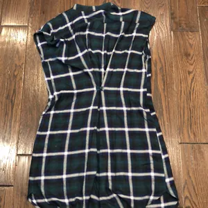 Esley plaid shirt dress size medium thumbnail 5