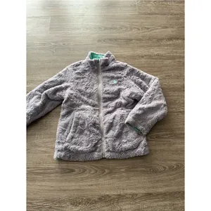 The North Face Fleece Sherpa Puffer Jacket Gray Aqua Women’s XS Reversible Osito thumbnail 3