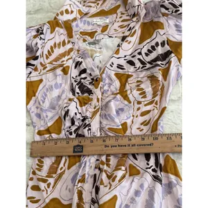For Love‎ And Lemons Esmerelda Mini Dress S Women Long Balloon Sleeve thumbnail 9