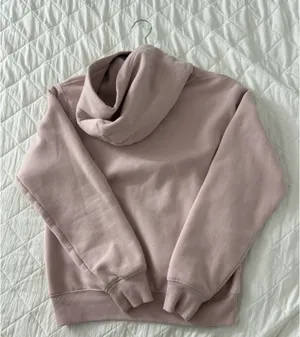 Aritzia Perfect TNA Cozy Fleece Hoodie Dusty Pink thumbnail 3